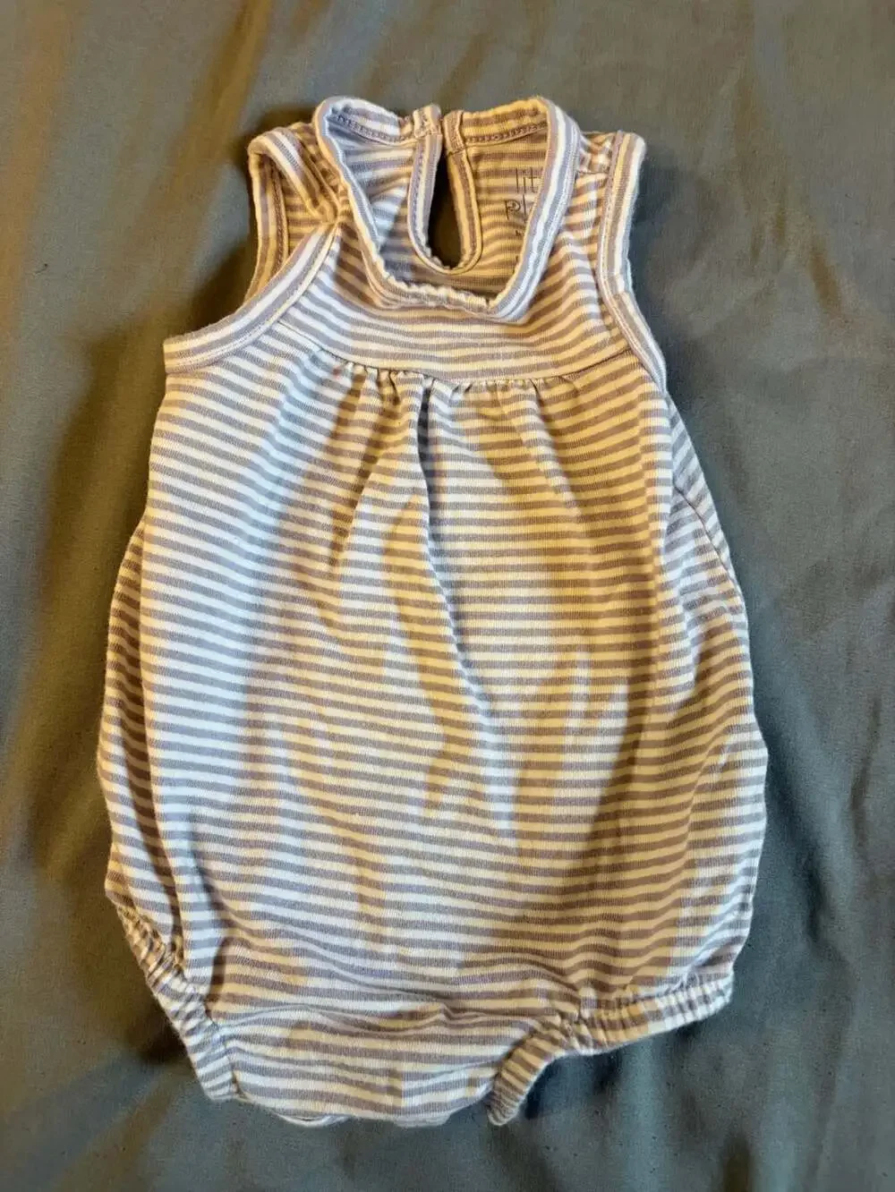 Little Planet Organic by Carter's Baby Romper Newborn Organic Cotton